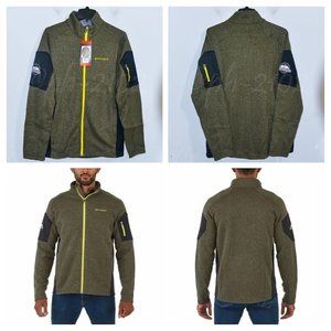 GREEN ( Olive) NWT Spyder Men's Fleece Empire